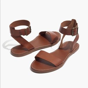 Madewell Boardwalk Ankle-Strap Sandal
